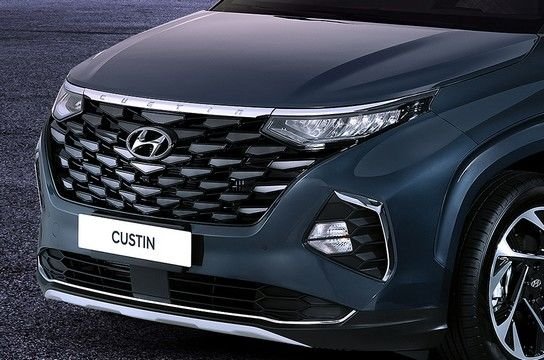 Параметрическая ромбовидная решетка радиатора и светодиодные фары